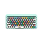 Аксессуары для клавиатуры, Высококачественные Универсальные круглые колпачки клавиш, 104 клавиш, ПВХ креативные милые наклейки для клавиатуры с милым рисунком