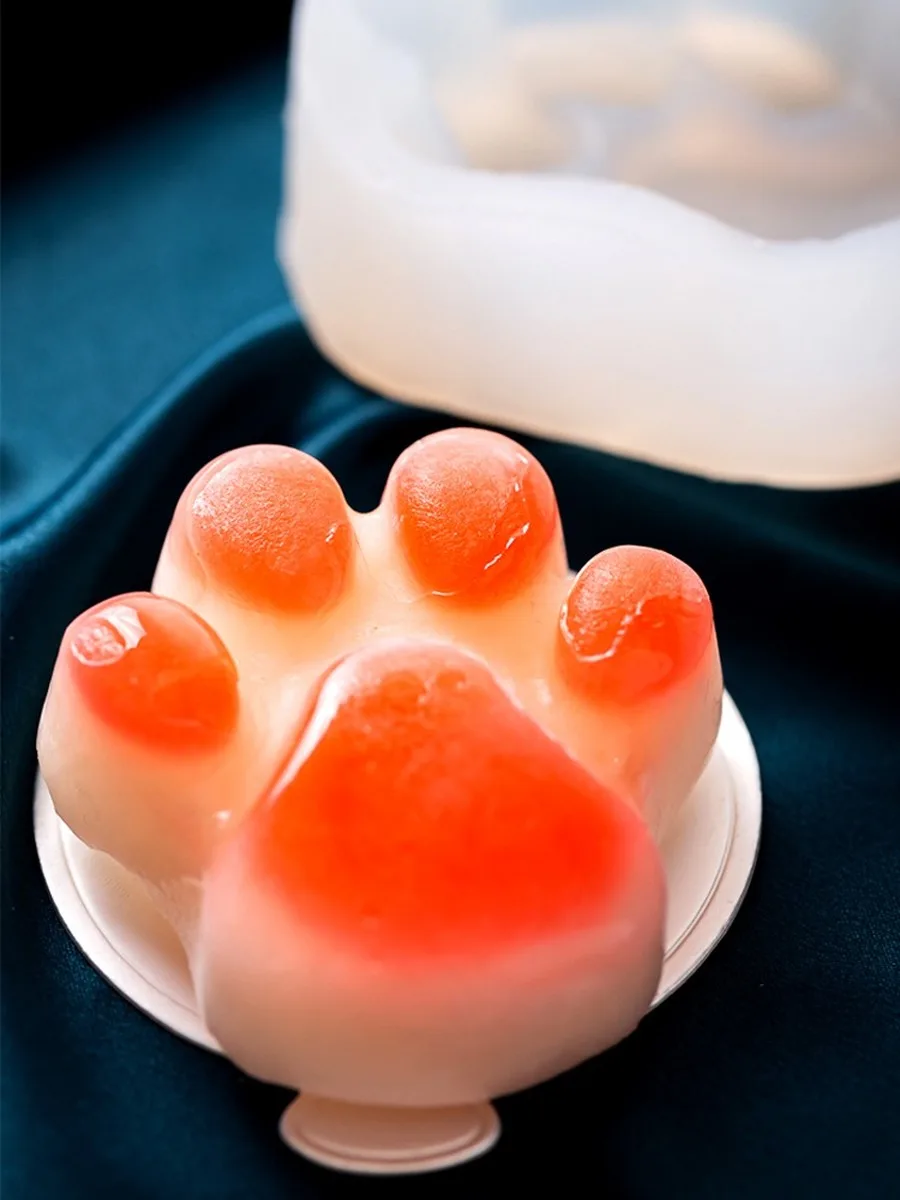 Кошачий коготь мусс форма для выпечки пуддинг силиконовая Резина Мини Маффин