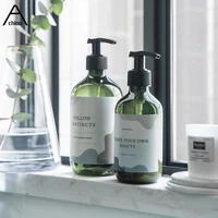 bathroom soap pump dispenser portable travel shower gel shampoo lotion liquid soap empty bottles bath accessoires