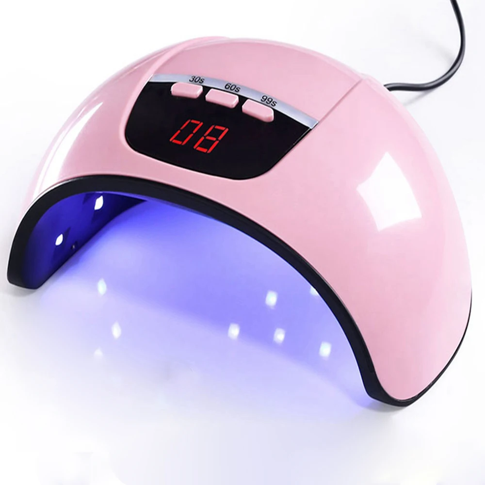 УФ лампа для маникюра 45 Вт умный ИК датчик Быстросохнущий Гель лак ногтей Сушилка
