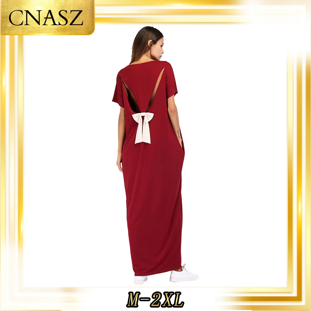Мусульманское платье Мусульманская одежда с бантом Caftan Marocain Abaya Femme Musulman Длинное