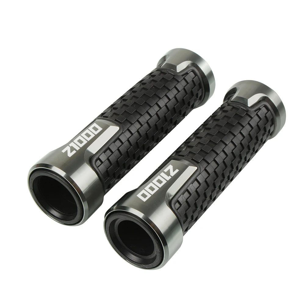 

7/8"22mm CNC Aluminum Handlebar Grips Handle Ends Handle Grips Accessorie Scooter Hand Bar Grips For kawasaki Z1000
