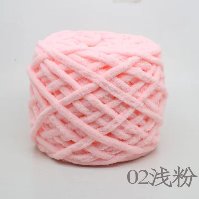 2 1 шт = 100 г thick cotton yarn Мягкая теплая толстая шерсть ледяная пряжа молочный хлопок линия грубой шерсти вязание крючком Пряжа ручной вязки пряжа для шарфа обувь свитер - Color: 2