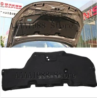 for nissan sentra sylphy 2006 2011 car heat sound insulation cotton front hood engine firewall mat pad cover noise deadener