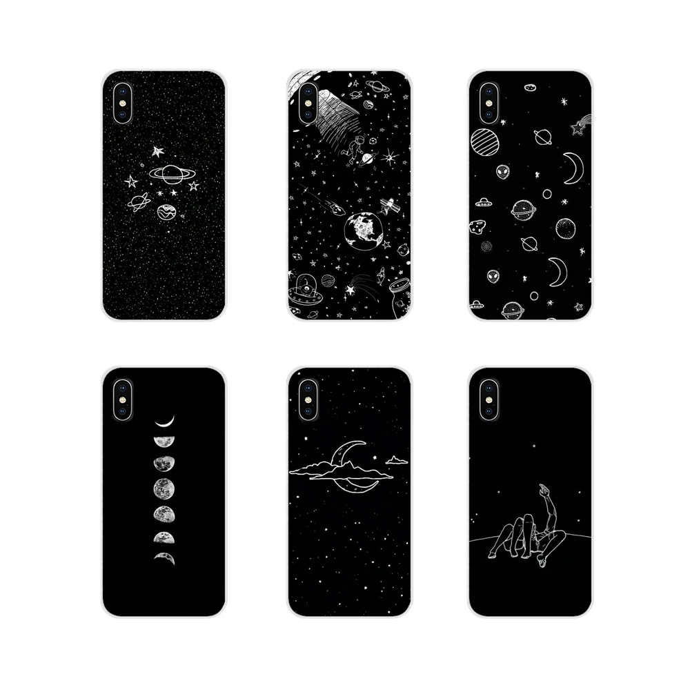 Мобильный телефон чехол для Huawei Nova 2 3 2i 3i Y6 Y7 Y9 Prime Pro GR3 GR5 2017 2018 2019 Y5II Y6II черно белый