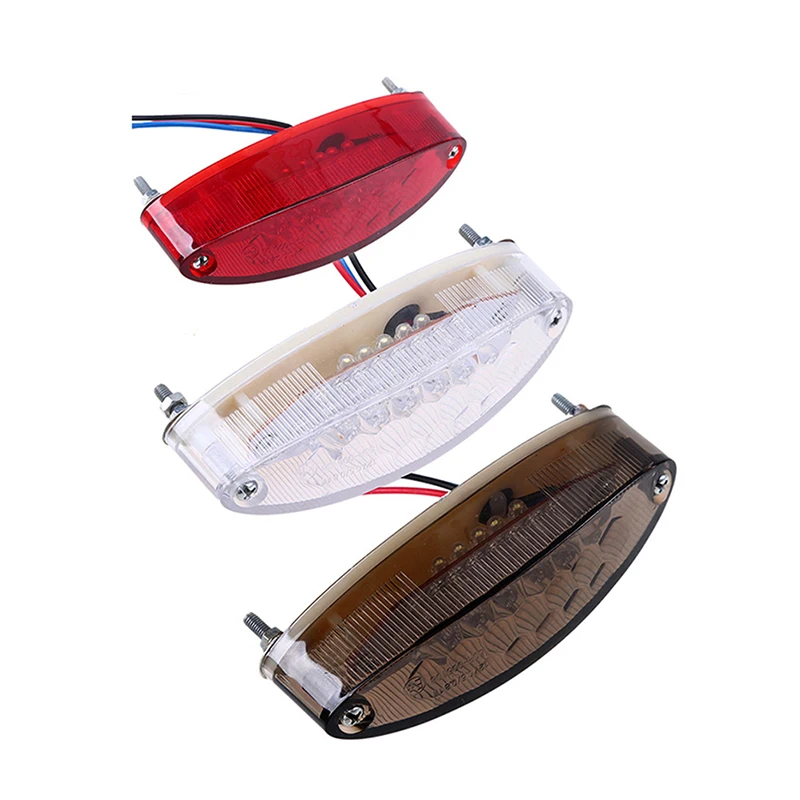 

Hot sale 1 pc Motorcycle Bike Rear Tail Stop Red Light Lamp braking light for Dirt Bike taillight rear lamp