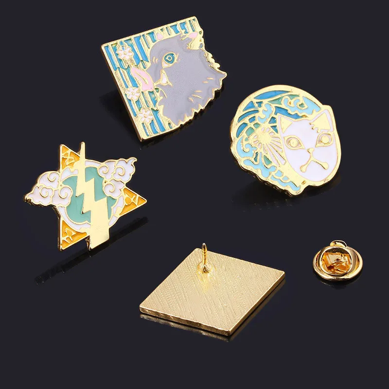 Двухмерная аниме периферийная ролевая брошь Devil'S Blade изящная подарок Выпускной