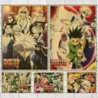 Hunter ретро крафт-бумага печать японского классического аниме постер для дома наклейки на стену украшение бара наклейки на стену