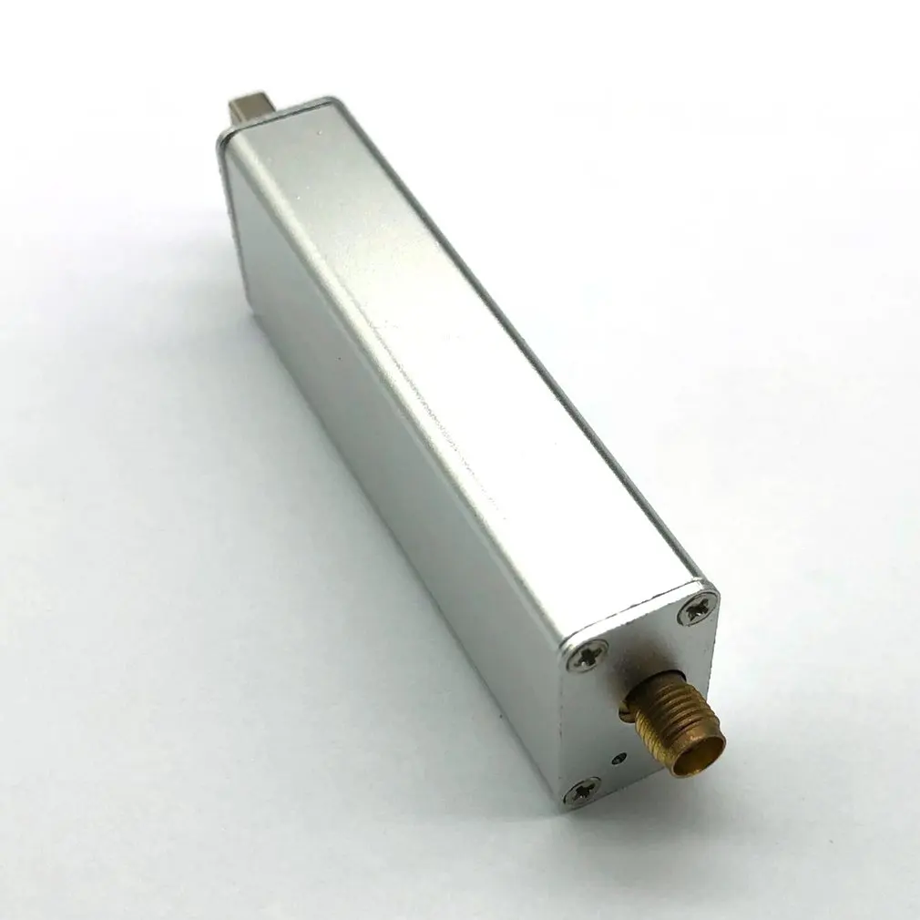 

0.1MHz-1.7GHz TCXO RTL SDR Receiver R820t2 USB RTL-SDR Dongle with 0.5ppm TCXO SMA MJZSEE A300U Tester - Silver