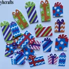 1 пакетовлот, Рождественская Подарочная коробка, пенопластовые наклейки, рождественские игрушки сделай сам, декоративно-прикладное искусство, детский сад, обучающая игрушка, оптовая продажа OEM