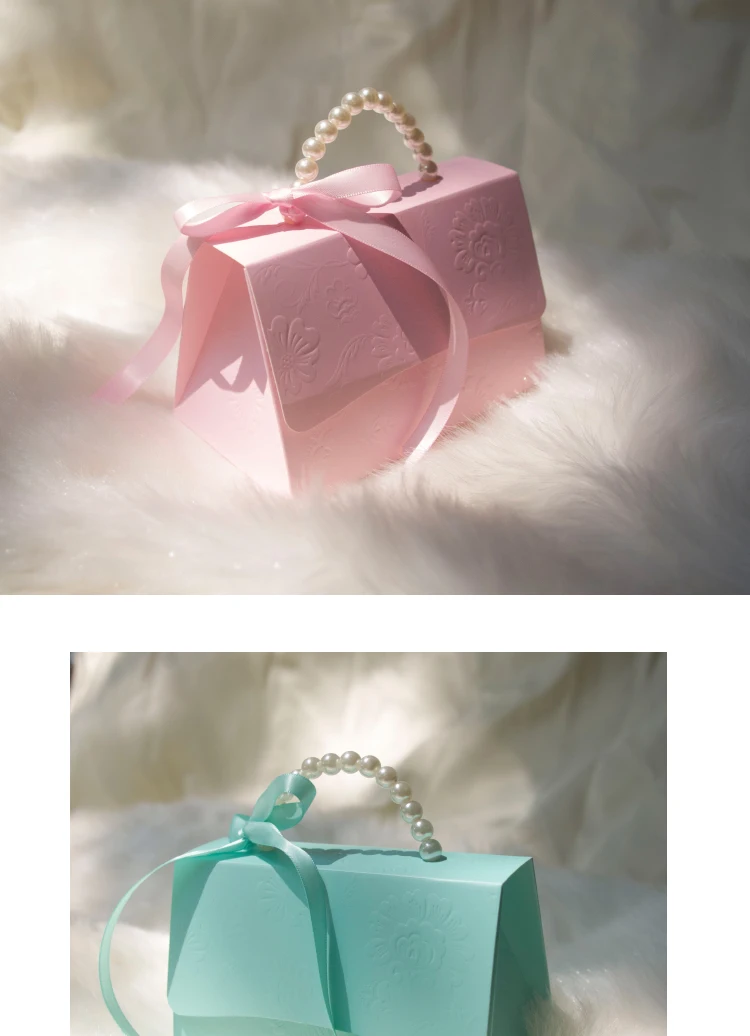 

Portable Party Wedding Favor Gift Boxes Chocolate Treat Candy Gift Bag Baby Shower Birthday Party Decoration