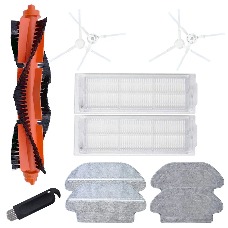 

Roller Brush Side Brush Filter for Xiaomi MIJIA STYJ02YM for Viomi V2 V-RVCLM21B Robot Sweeper Accessories Replacement