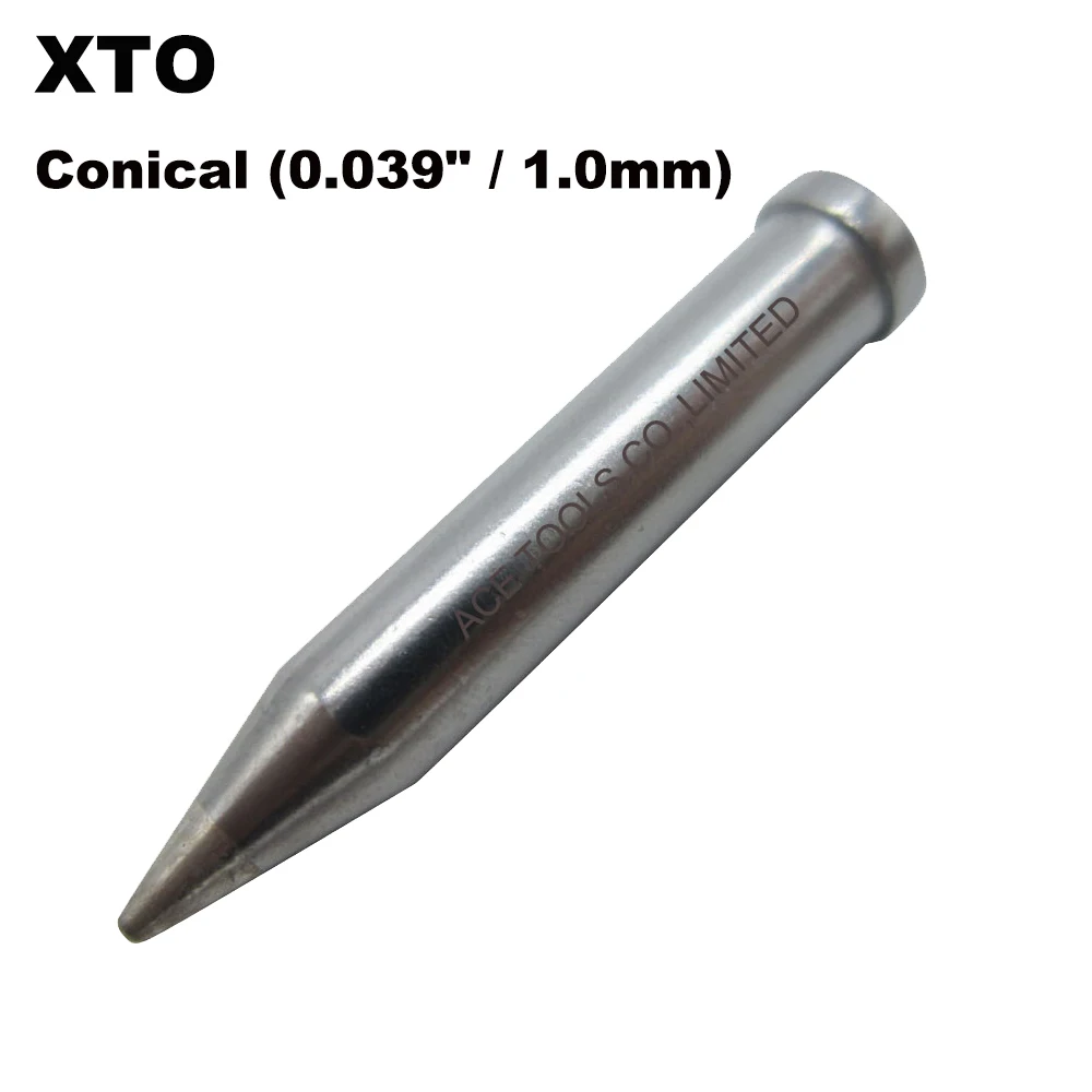 

XTO Replacement Soldering Tip Conical Fit WELLER WXP120 WP120 WP120IG WX1010 WX2020 WT1010H WD1000HPT WXMP120 Station Iron