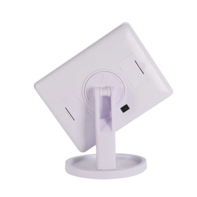 LED Touch Screen Makeup Mirror Professional Vanity Mirror With 22 LED Lights Beauty Adjustable 360 Countertop Degree Rotation