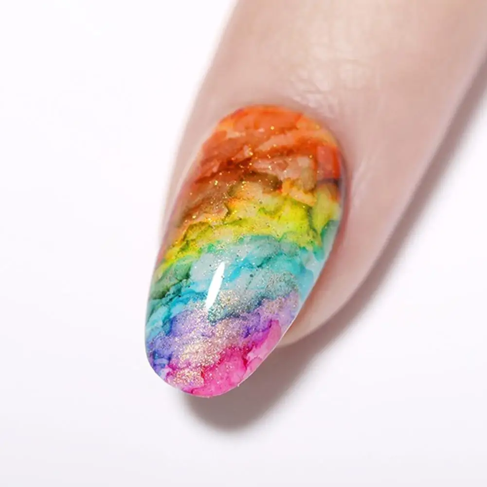 Вода цвет чернил Цветущий лак для ногтей дымчатый эффект цветной гель жидкий