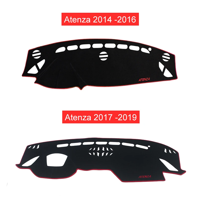Для Mazda 6 ATENZA LHD крышка приборной панели автомобиля Избегайте светильник коврики Защита от солнца колодки ковер отделка Аксессуары