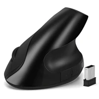 battery powered ergonomics photoelectric silent charging wireless mouse 2 4g vertical handheld mouse battery not included