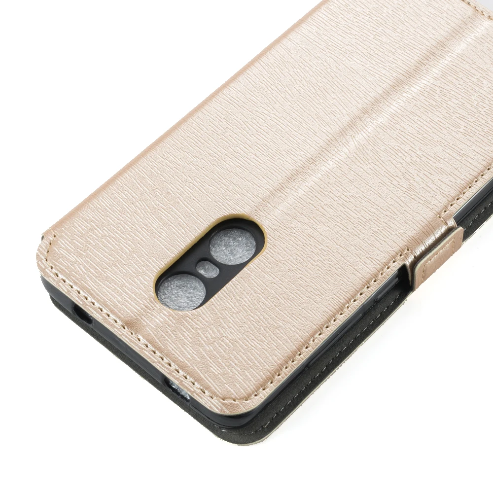 Чехол-книжка для Xiaomi Redmi 5 Plus кожаный чехол-книжка в деловом стиле Note 4 4X | Мобильные