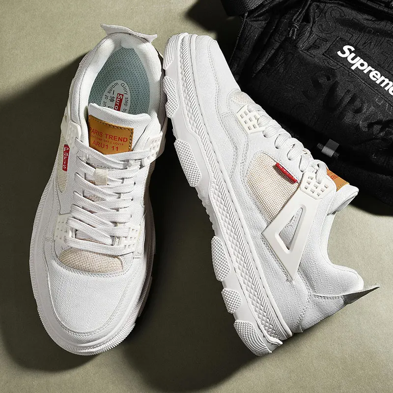 Мужская обувь Runnig парусиновая спортивная для бега на открытом воздухе дышащая