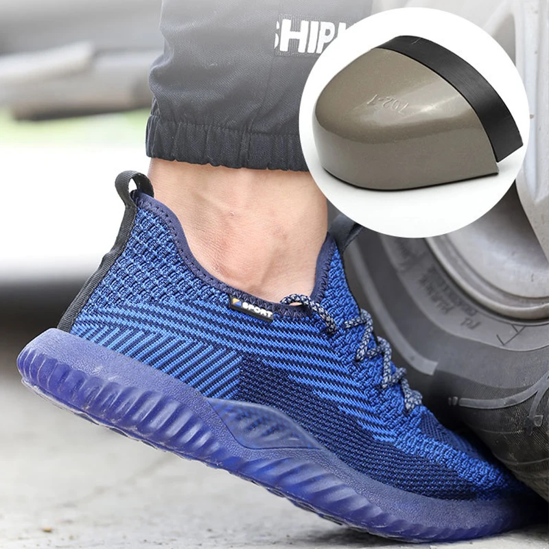 Кроссовки мужские защитные стальной носок непробиваемая защитная обувь