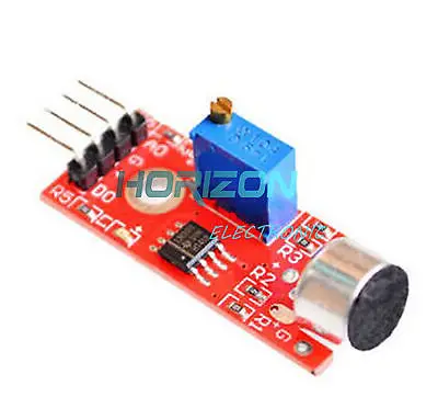 5 шт. Высокочувствительный звуковой модуль датчика микрофона для arduino AVR PIC KY