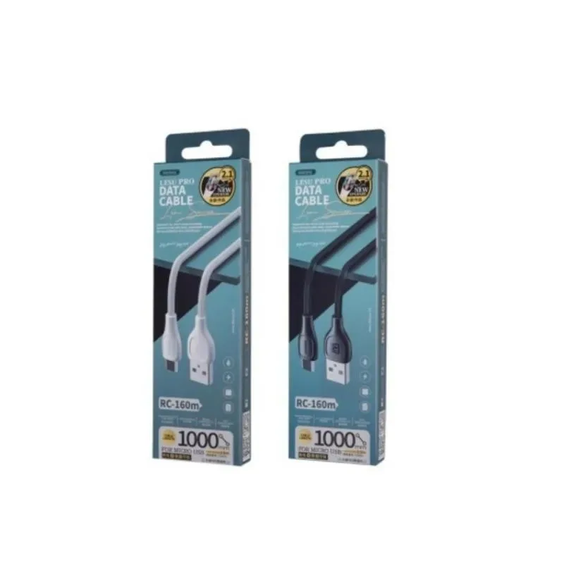 Кабель USB - Lightning (для iPhone) Remax RC-160i Черный | Мобильные телефоны и аксессуары