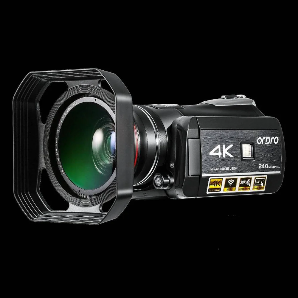 Съемная бленда 37 мм 72 для видеокамеры 4k широкоугольный объектив