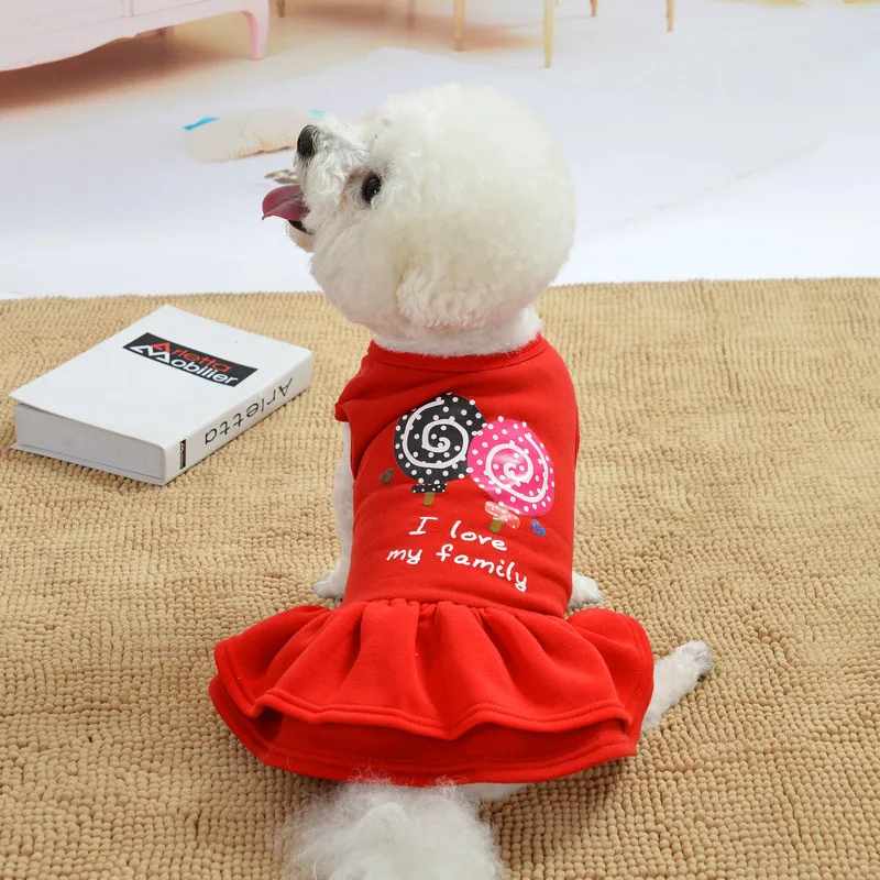 

Puppy Pet Dogs Clothes Summer Dog Costume Sling Sweetly Princess Dress Teddy Party Birthday Decor Bow Knot Dress For Small Dog