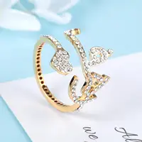 Personalised Bling Arabic Ring 2