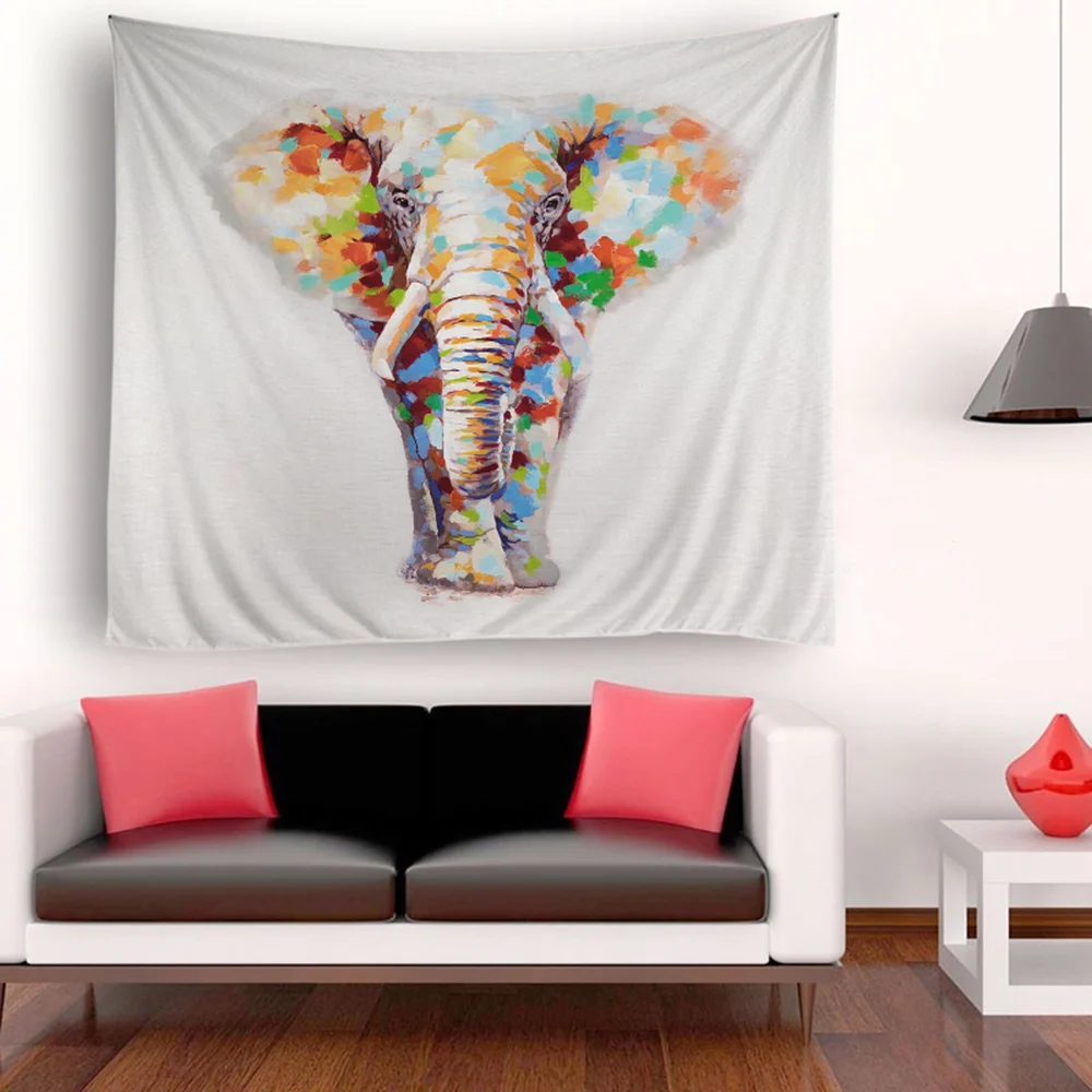 

Colorful Tapestry Wall Hanging Animals Tapestries Wall Decorative Tapestry for Bedroom Living Room Dorm 51.2"X59.1" Wall Decor