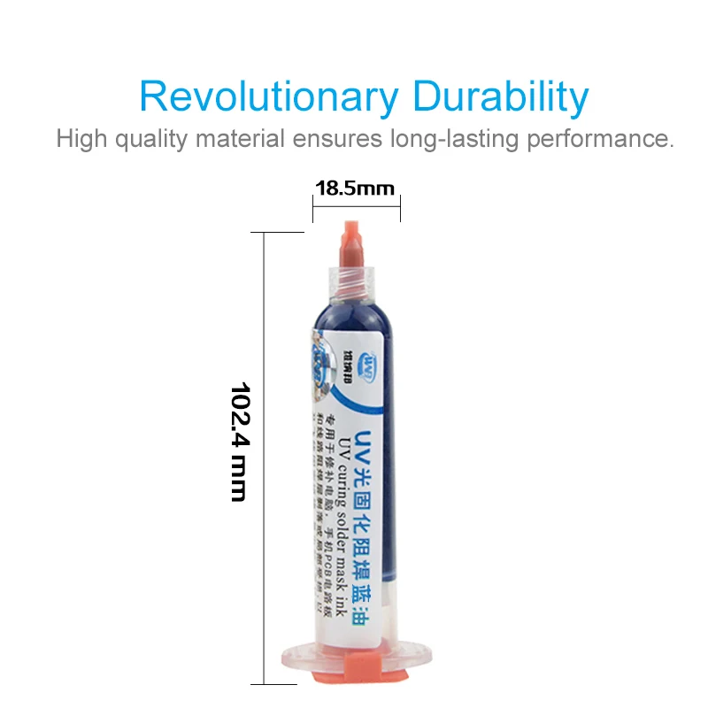 10 мл UV светильник отверждения цвет паяльной маски синий сварочная масло для
