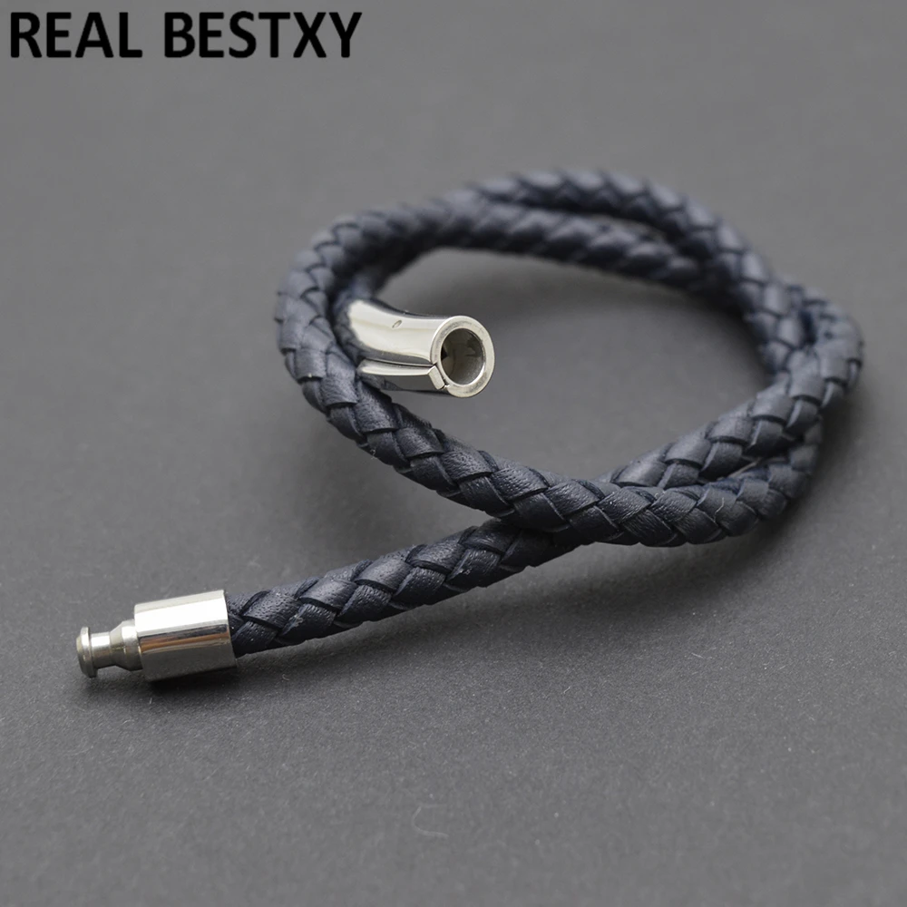 5 шт./лот браслеты из натуральной кожи с логотипом на заказ для мужчин и женщин