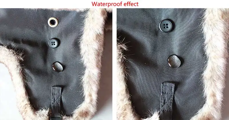 Men Fashion Winter Hats Warm Bomber Hats Women Ear Flap Fur Russian Ushanka Hat Male Windproof Trapper Cap Earflap Black