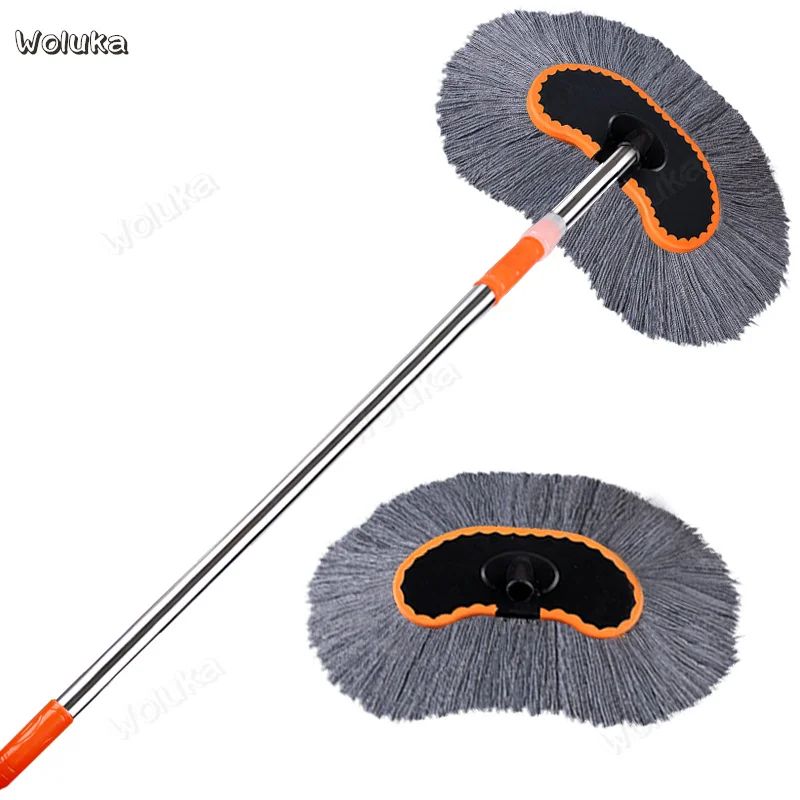 Щетка для мытья автомобиля с длинной ручкой телескопический инструмент чистящее