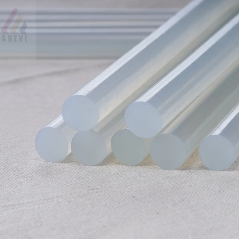 

10PCS/LOT hot melt glue stick 11x170mm Translucent Strong Viscosity Rods for Glue gun Home DIY Industrial Repair