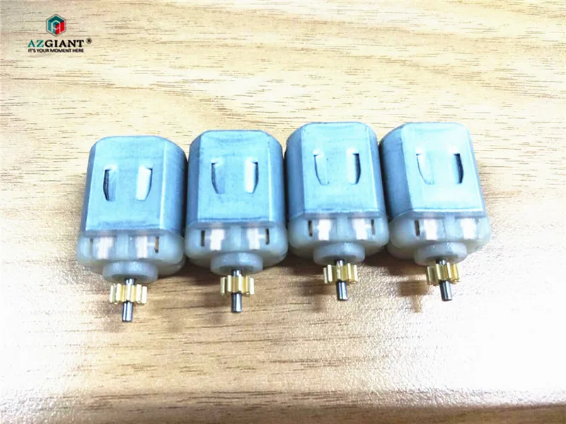 4pcs small motor AZGIANT, 4 шт./лот, Автомобильный Замок, двигатель с центральным замком для Ford Focus, Mazda M3, для Land Rover, для Jaguar, для VOLVO S40, S80 - Название цвета: 4pcs small motor