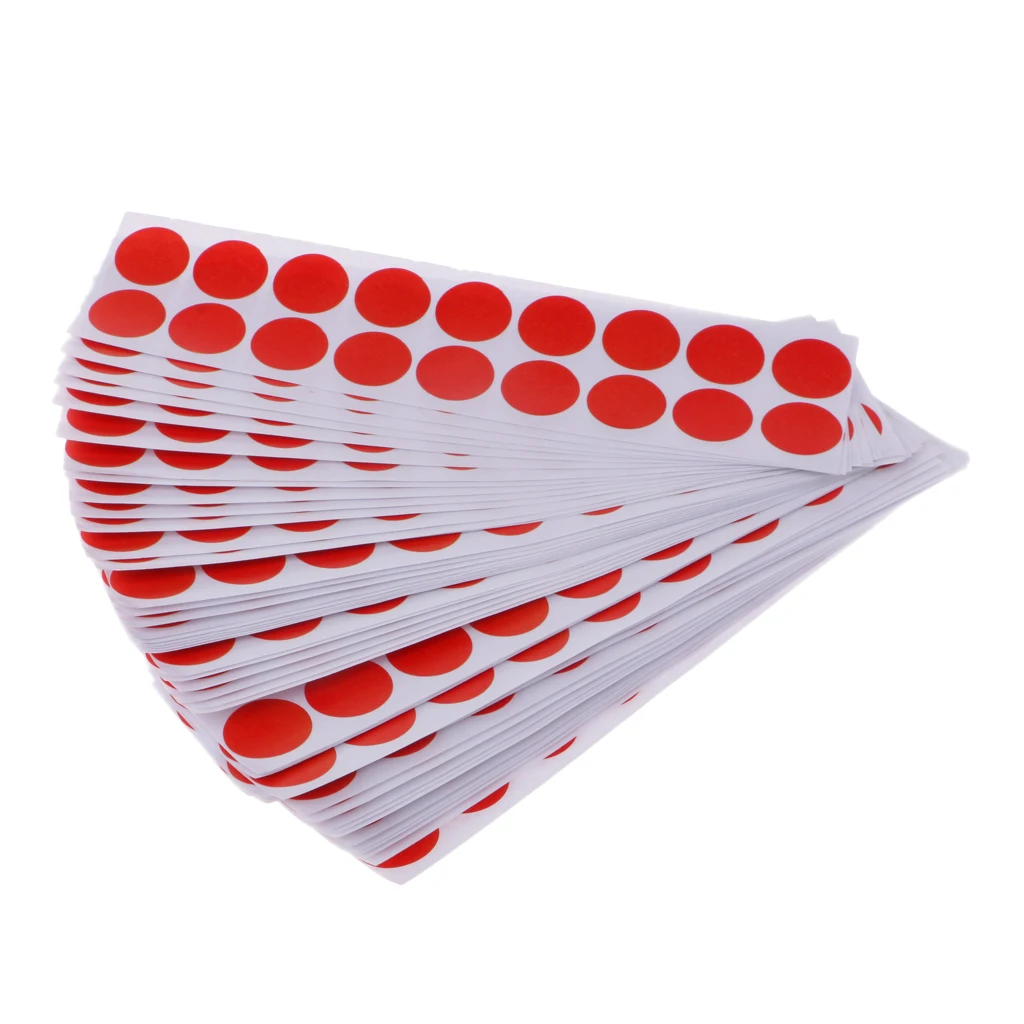

900pcs 0.8'' Adhesive Stick Patches Replacement Splatter Reactive Shooting Target Pasters