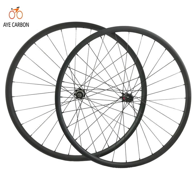 29er MTB карбоновые колеса 30 мм ширина mtb 29 дюймов с прямой втулкой novatec | Спорт и