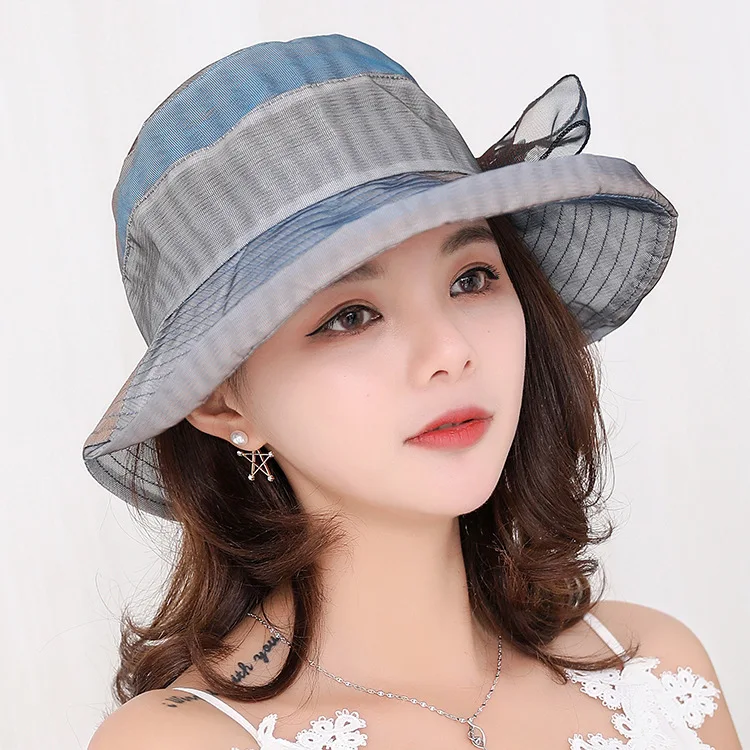 

Ms. hat summer new anti-outside the flowers along the cap sun visor and versatile stylish cloth cap Female