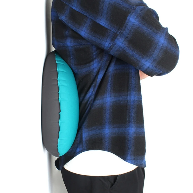 

Portable Inflatable Pillow Travel Air Pillow Neck Pillow Camping Sleeping Gear