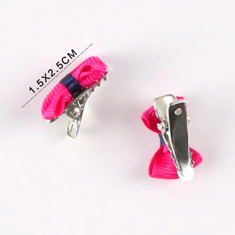 

6 Pcs/Pack newborn Baby Girls Scarce hair Lovely BB Clips Bowknot Hairpin Kid Hair Accessories Children mini Hair clip