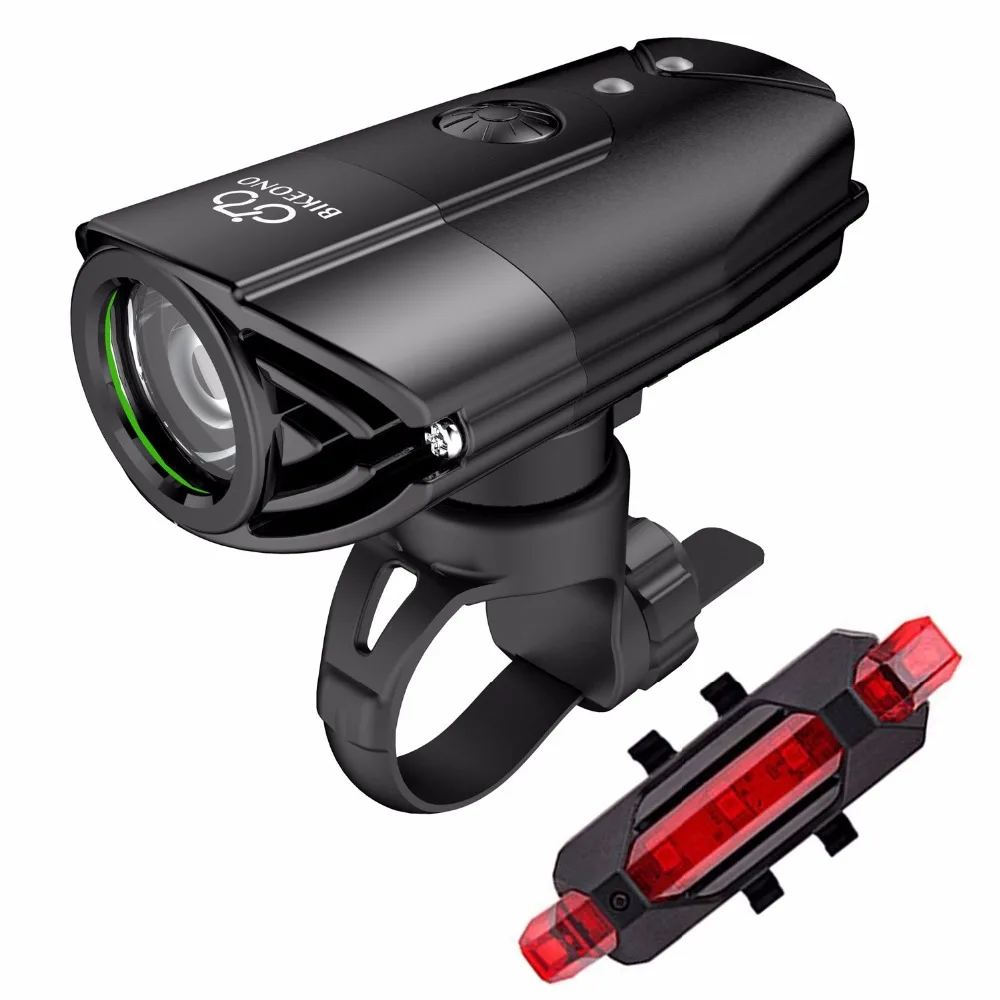 

BIKEONO 1200 Lumens Bicycle Light Bike Headlight LED Taillight USB Rechargeable Flashlight MTB Cycling Lantern For Bicycle Lamp