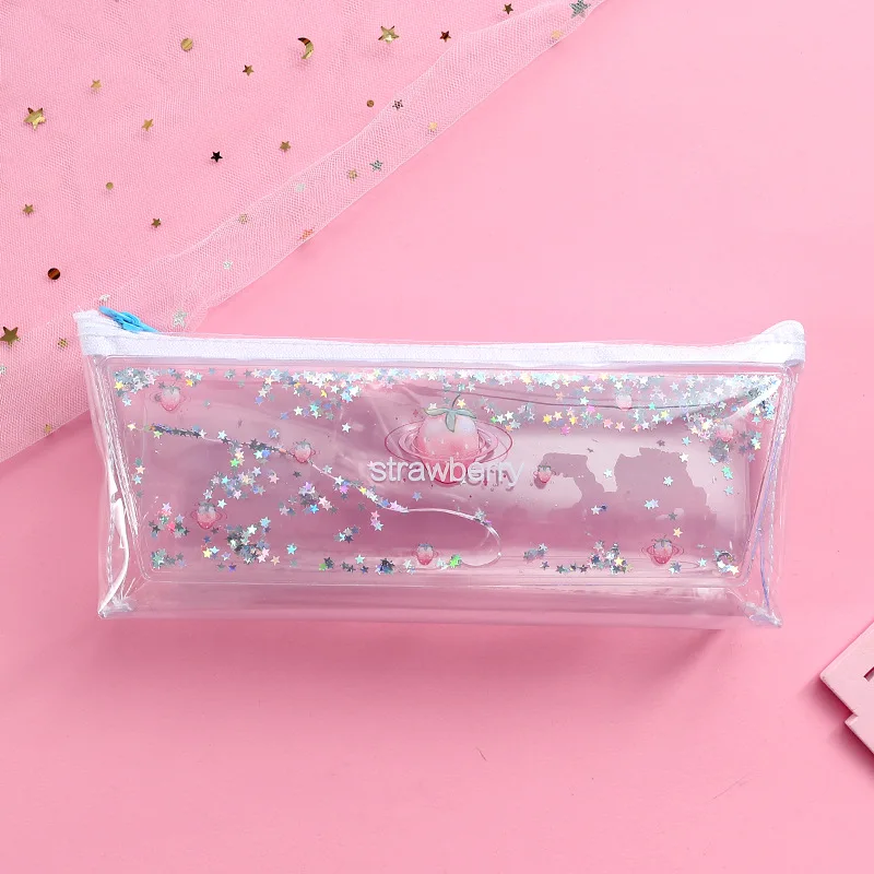 Пенал кавайный чехол для карандаша девочек-подростков школьный пенал сумка