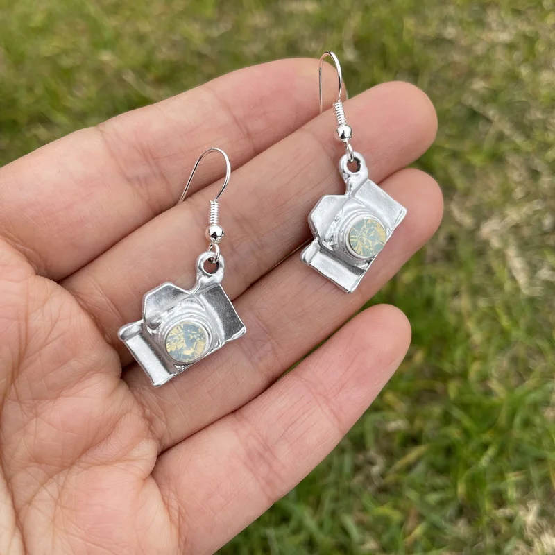 Простые милые серьги-подвески для женщин и девушек модные женские вечеринки дня