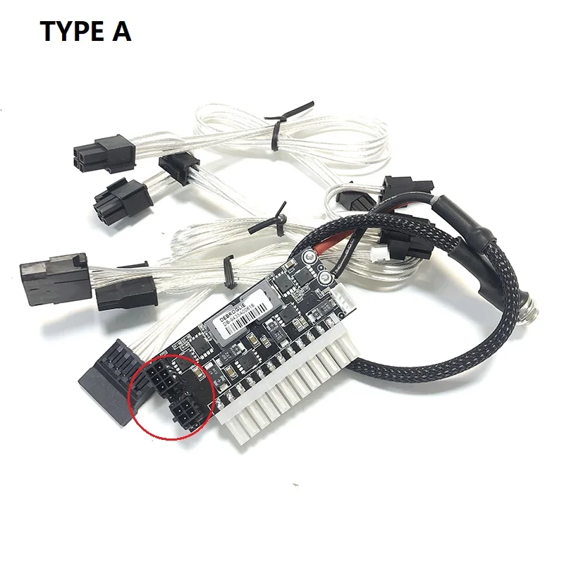 Новый 400 Вт DC-ATX 12 В блок питания DC Pico ATX переключатель Mini PSU 24pin MINI ITX к