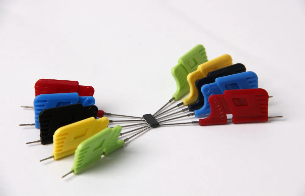 SOP/SOIC/TSSOP/TSOP/SSOP/MSOP/PLCC QFP SMD IC Chip pin CLIP DIP mini chip clip 10 шт./компл.|ic chip|soic clipsop |