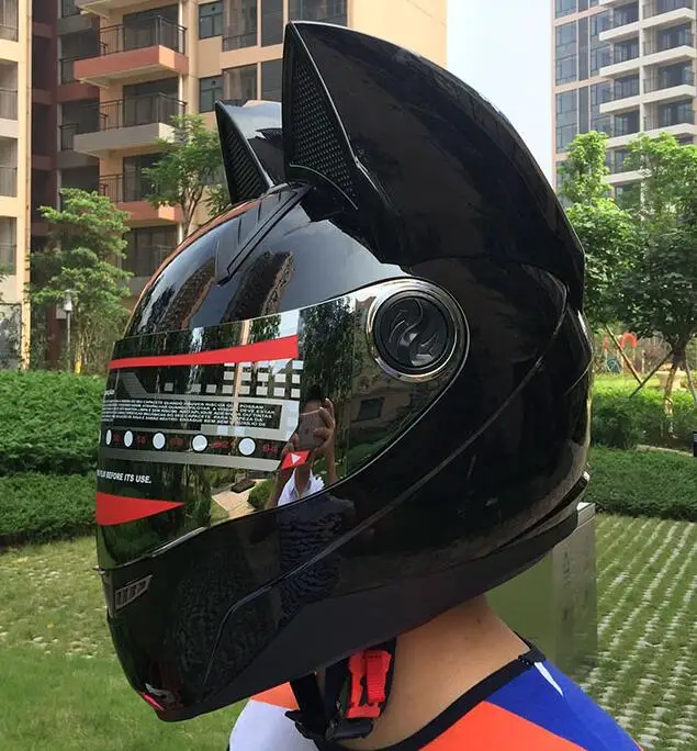 Мотоциклетный шлем NITRINOS Мужской и Женский мотоциклетный с закрытым покрытием