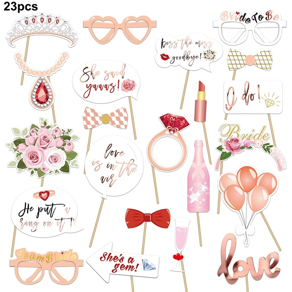 23 шт. реквизит для Фотокабины куриная вечеринка | Дом и сад