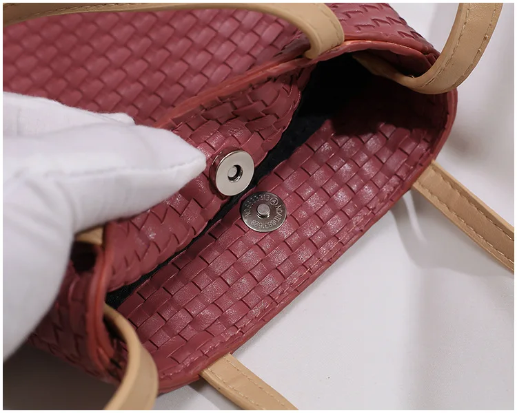 JIULIN новая Корейская версия простая и в переплетении Одиночная Наплечная