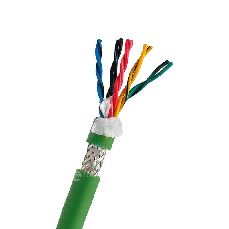 Кабель передачи данных Drag Chain 10 ядер мм² 24awg сверхгибкая экранированная витая